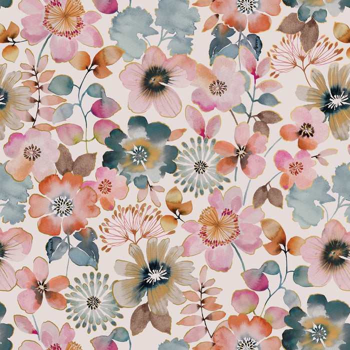Gift Wrap - Painterly Petals - Recycled Fiber - Jewelry