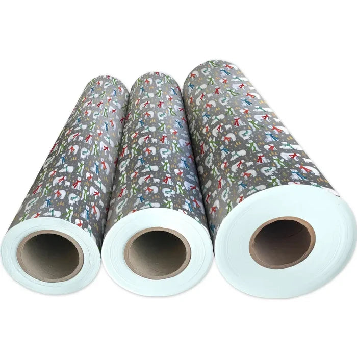 Gift Wrap - Winter Bear (Recycled Fiber) - XB724.30.208JR