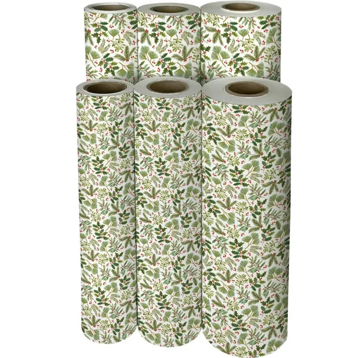 Gift Wrap - Winter Branches - Recycled Fiber