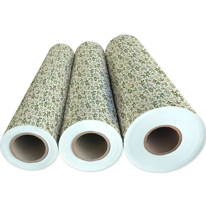 Gift Wrap - Winter Branches - Recycled Fiber