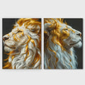 Glorious Pride - Albino Canvas Wall Art