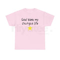 "God Bless My Chungus Life" Funny Meme T-Shirt – 100% Cotton Graphic Tee