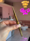 Gold Long Curve tweezer