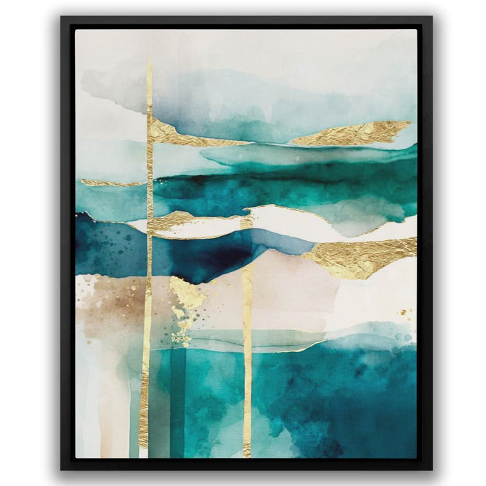 Gold Sky - Wall Art for Bathroom