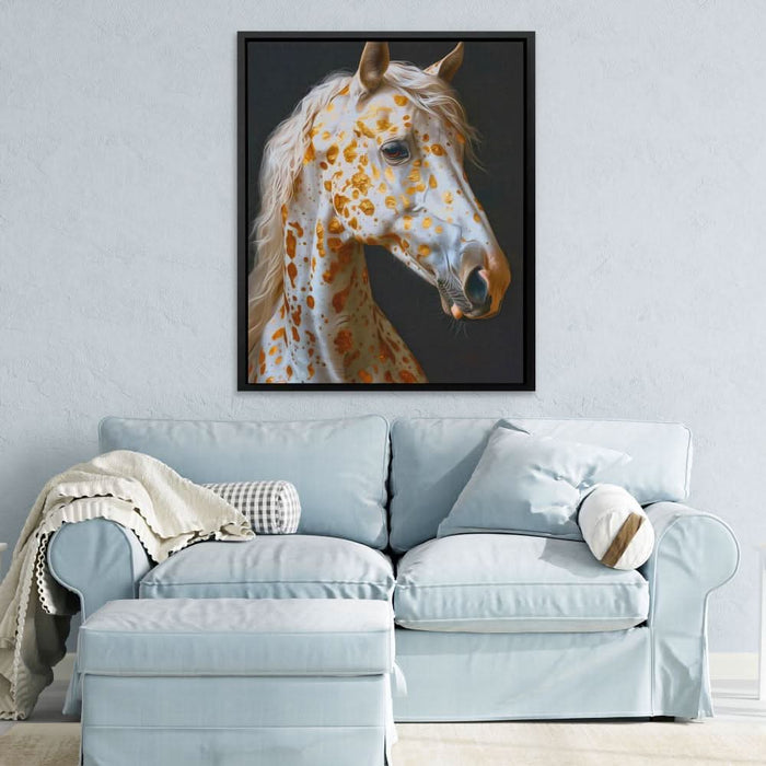 Gold Spots - Large Canvas Print