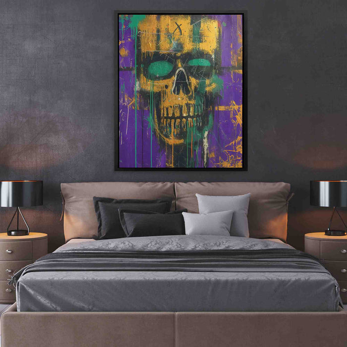Gold Zombie - Gold Canvas Wall Art