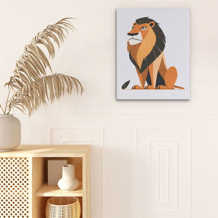 Golden Grace - Illustrations Canvas Print