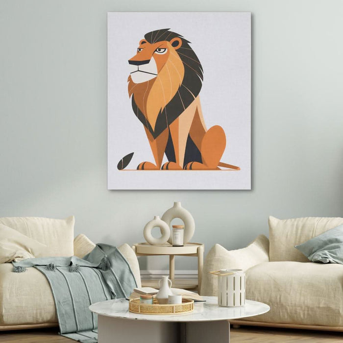 Golden Grace - Illustrations Wall Art in Black Frame