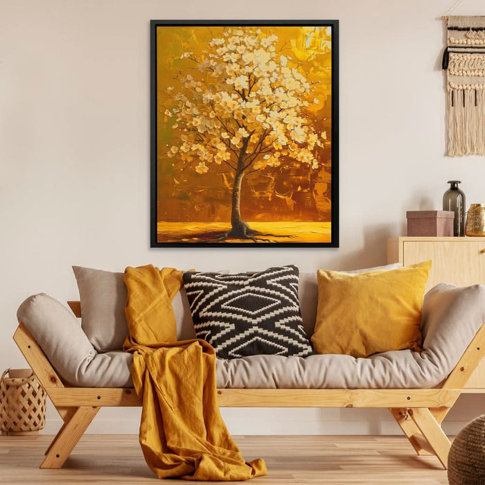 Golden Myth - Gold Wall Art for Living Room