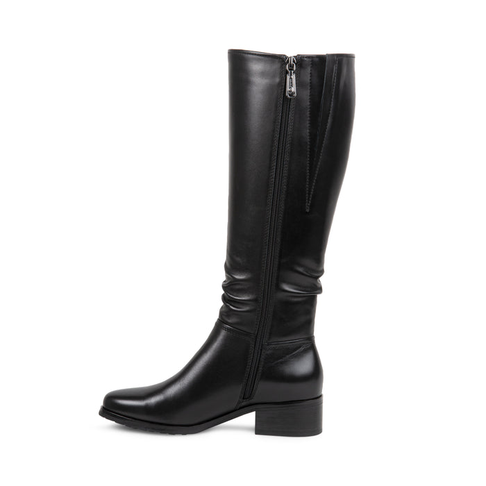 BLACK LEATHER