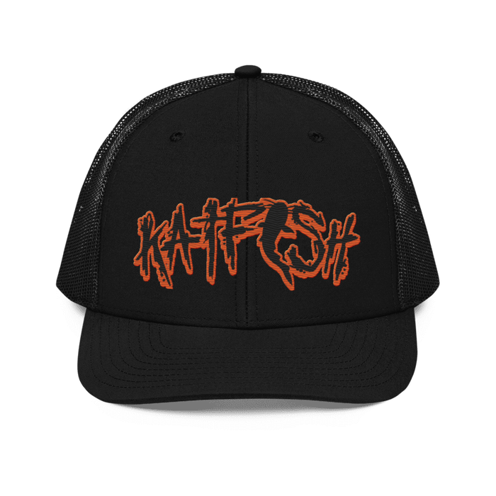 Graffiti Embroidered Neon Orange (Snapback)