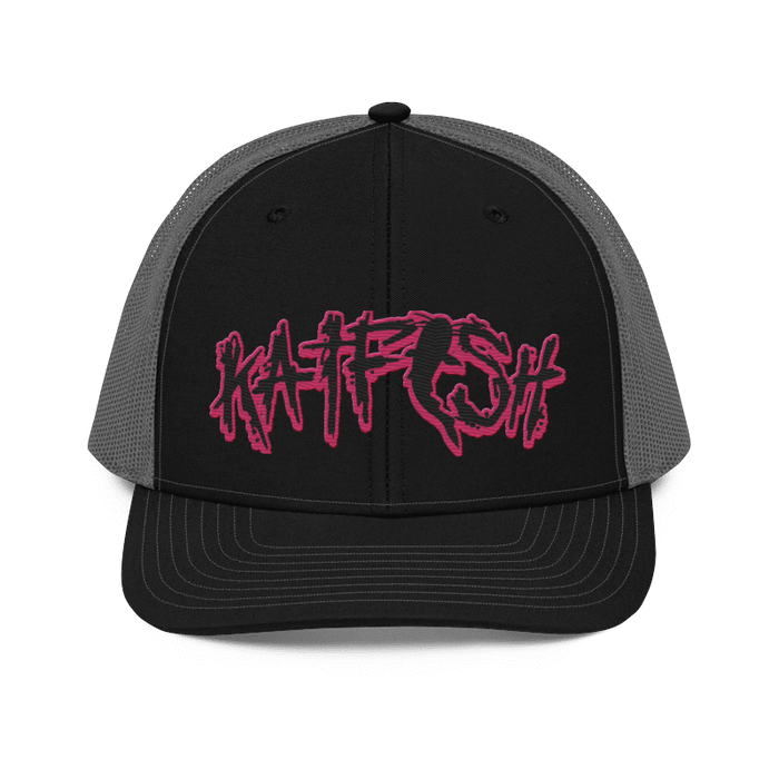 Graffiti Embroidered Neon Pink (Snapback)