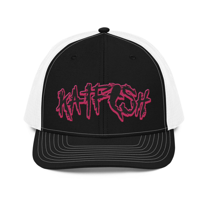 Graffiti Embroidered Neon Pink (Snapback)