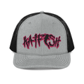 Graffiti Embroidered Neon Pink (Snapback)