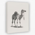 Graphic Camel - Animals Canvas Wall Art