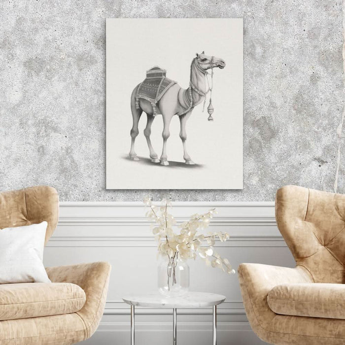Graphic Camel - Large Modern Canvas Print