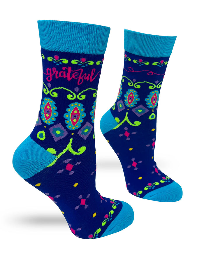 Grateful Women's Crew Socks