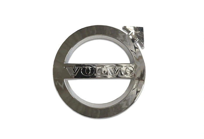 Kozak Truck Accessories Durable Chrome Grille Front Logo Emblem with Stripe Compatible with All Volvo Trucks 2018 and Newer