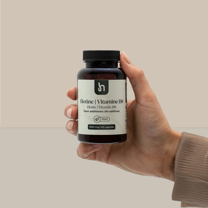 Hairgivers Biotin supplement 1000 mcg | 60 capsules (Vitamin B7)