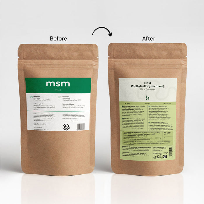 Hairgivers MSM powder (500 grams)
