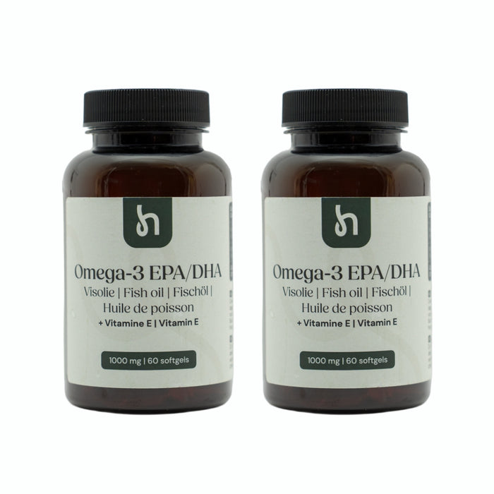 Hairgivers Omega 3 supplement 1000 mg | 120 capsules (EPA/DHA)