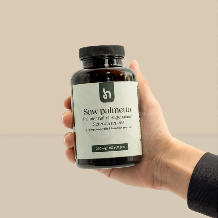 Hairgivers Saw palmetto supplement 320 mg | 180 capsules (Serenoa repens)