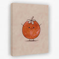 Happy Tomato - Cute Canvas Wall Art