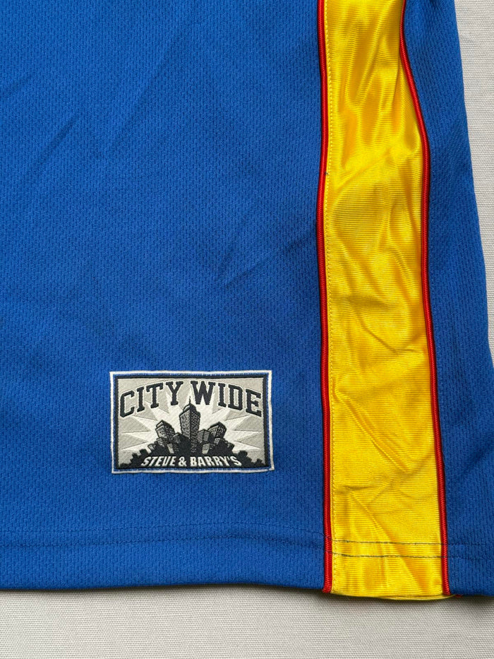 Harlem Basketball Jersey #32 Blue Red Gold XL