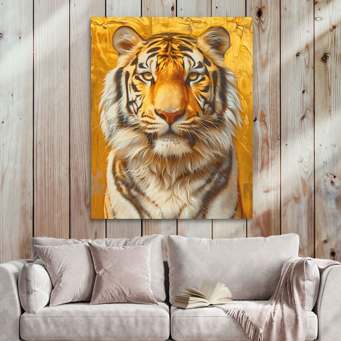 Harmonious Tiger - Large Modern Canvas Print