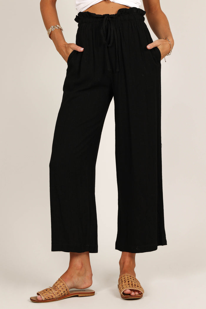 Petal and Pup USA BOTTOMS Hawthorne Pant - Black