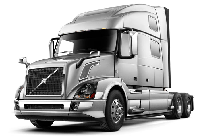 Headlight Assembly Black Driver 2004-2017 Volvo VNL VNM