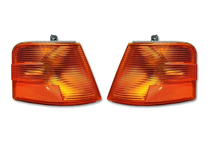 Headlight Set with Turn Signal Lights Set 1998-2003 Volvo VN VNL;  2000-2017 VNM