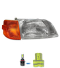 Headlight Turn Signal Lights Passenger 1998-2003 Volvo VN VNL;  2000-2017 VNM