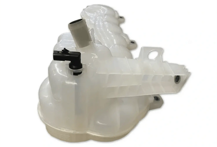 KOZAK Heavy Duty Coolant Reservoir Tank For Freightliner Cascadia 2018 & NEWER A05-32836-000 PLUS Logo, 2x 22" Windshield wipers, Frame License Plate and Kozak Reflective Vest