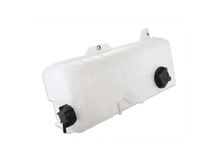 KOZAK Heavy Duty Engine Overflow Coolant Recovery Bottle Tank with Cap and Sensor (603-5504) Compatible With Volvo VN VNL VNM 1996-2003 PLUS Logo, Wipers, License Plate Frame and Vest