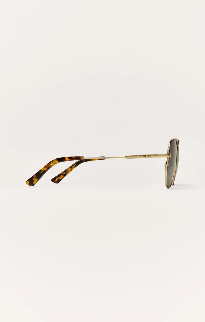 Highway Polarized Sunglasses - Tortoise Gold Gradient
