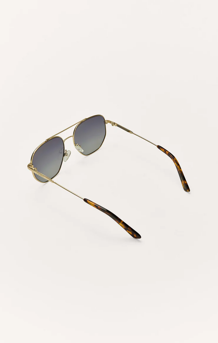 Highway Polarized Sunglasses - Tortoise Gold Gradient