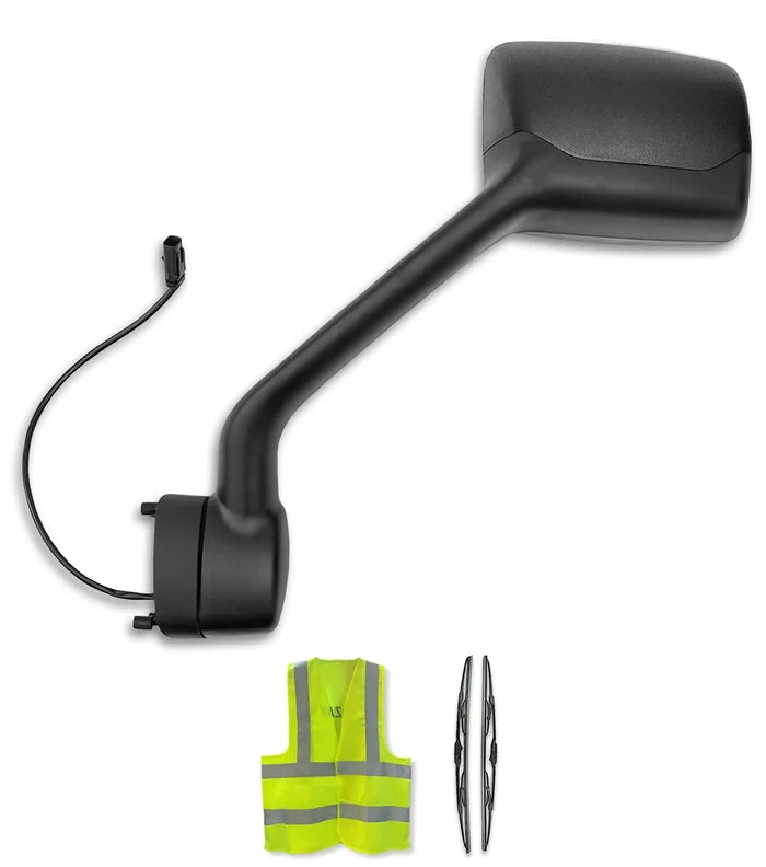 Hood Mirror Black Driver Compatible with KW T680 Next Gen 2022+