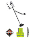Chrome Hood Mirror Right Side International Prostar 2002-2017 -