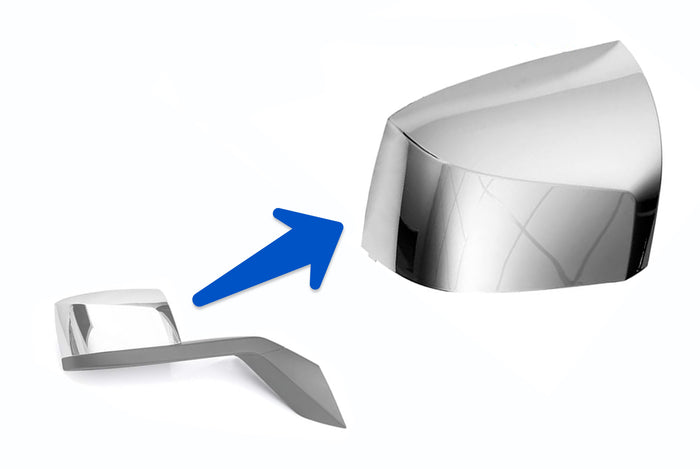 Hood Mirror Cover Chrome Passenger 2004-2017 Volvo VNL