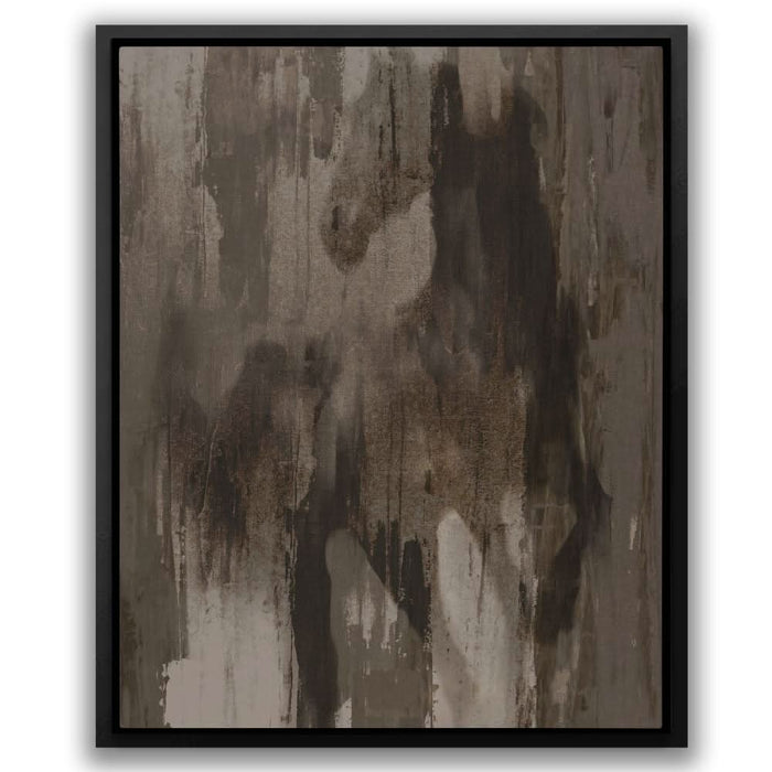 Horse Abstraction - Brown Canvas Print