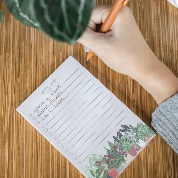 Houseplants Planty To Do Notepad - 422744