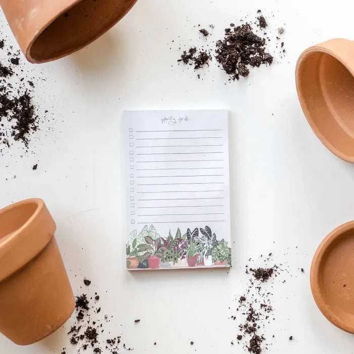 Houseplants Planty To Do Notepad - 422744