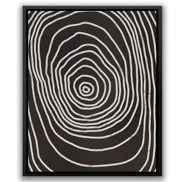Hypnosis Symmetry - Minimalist Canvas Wall Art