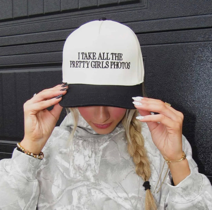 I Take All The Pretty Girls Photos Hat