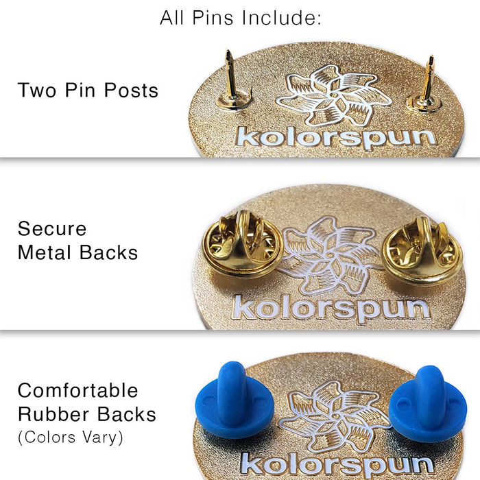 Ice Cream Cone Pin