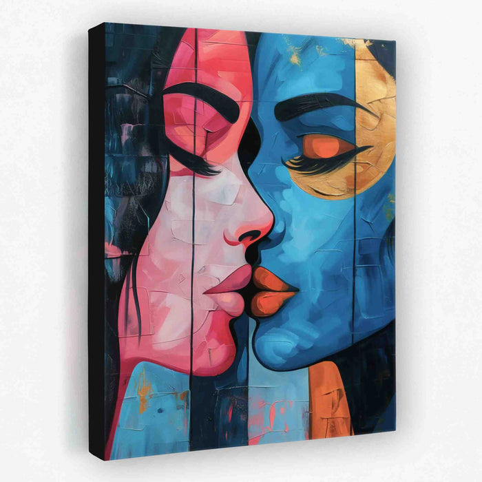 Inclusive Love - Female Canvas Wall Art