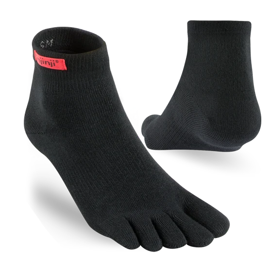 Injinji Toe Socks - Sport Original - black mini pair