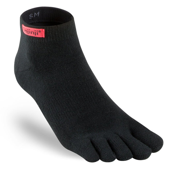 Injinji Toe Socks - Sport Original - black mini single
