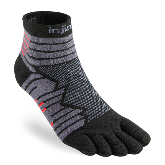 Injinji Toe Socks - Ultra Run Mini Crew - mini single, profile